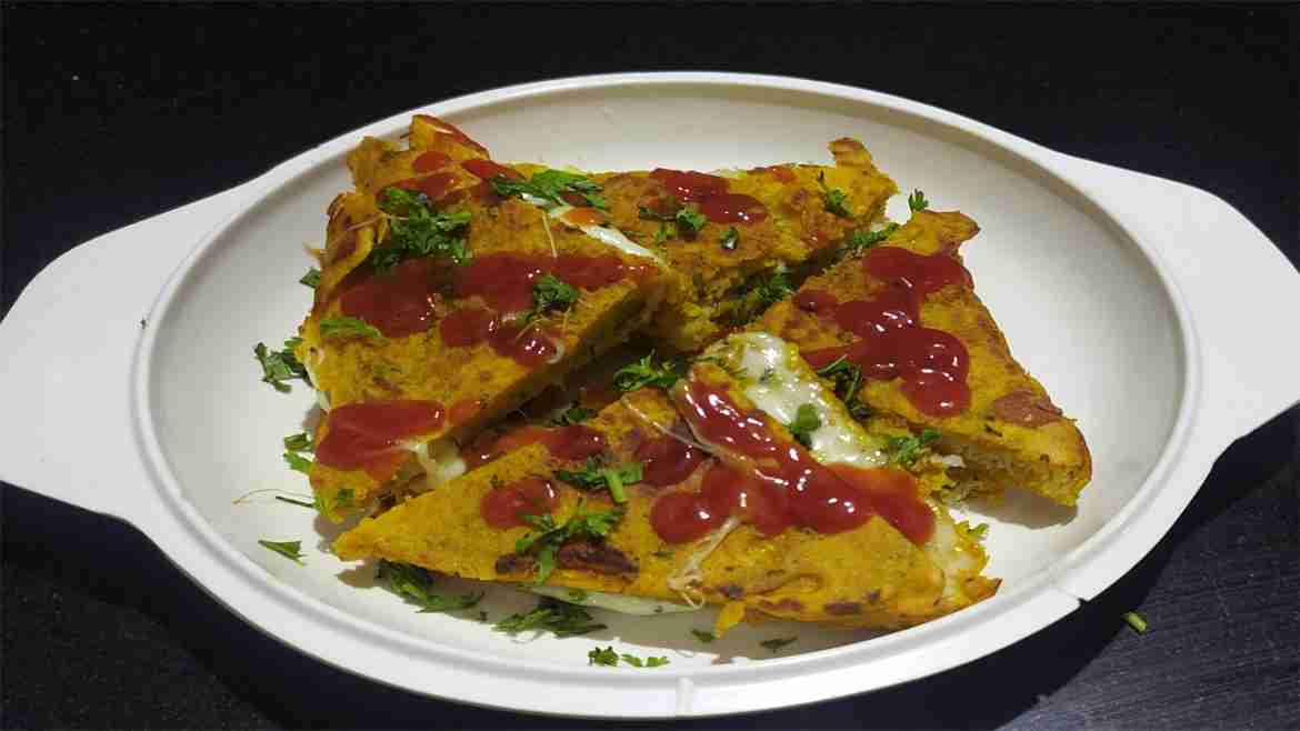 Bread Cheese Pudla