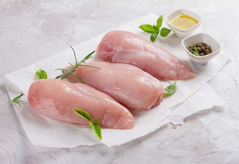 CHICKEN BREAST- best source of vitamin B2