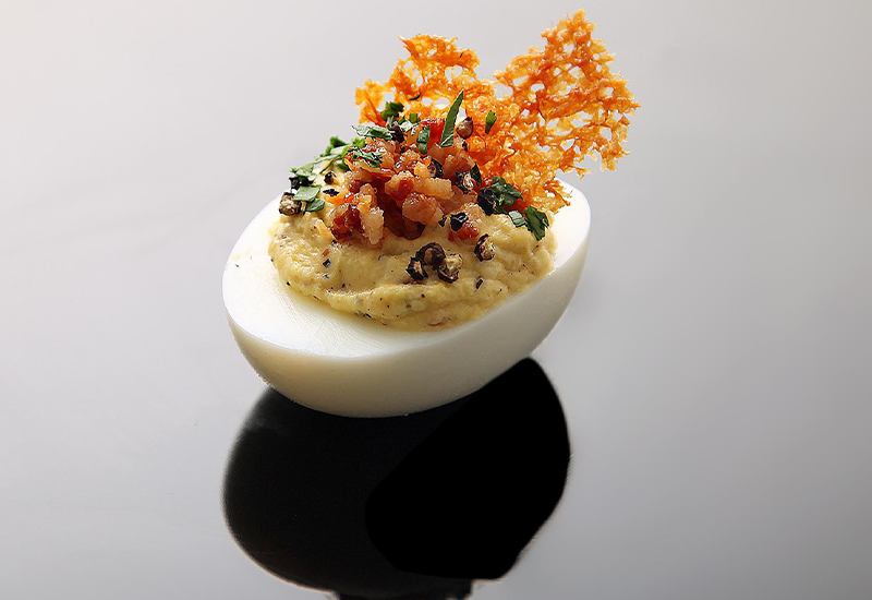 Deviled eggs - foods that starting with letter D