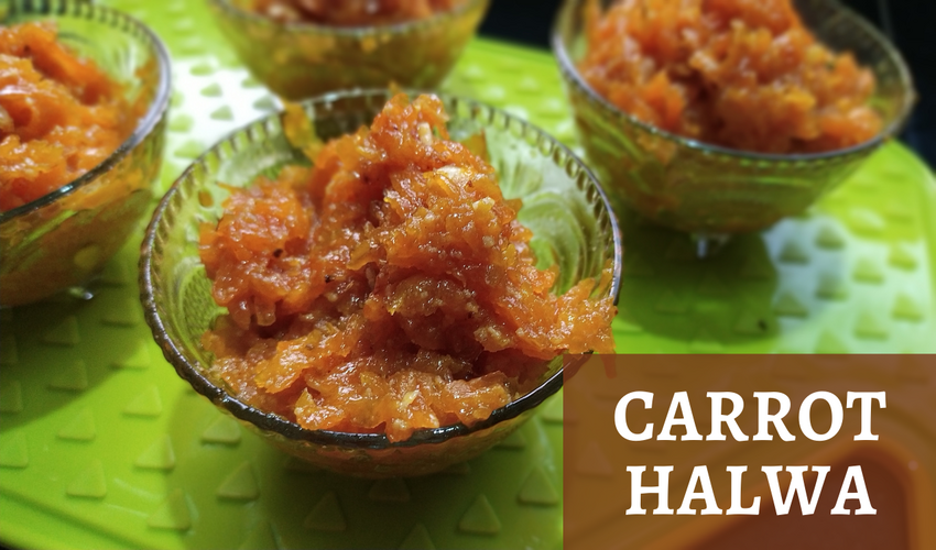 Carrot Halwa- Diwali Special Food Recipes