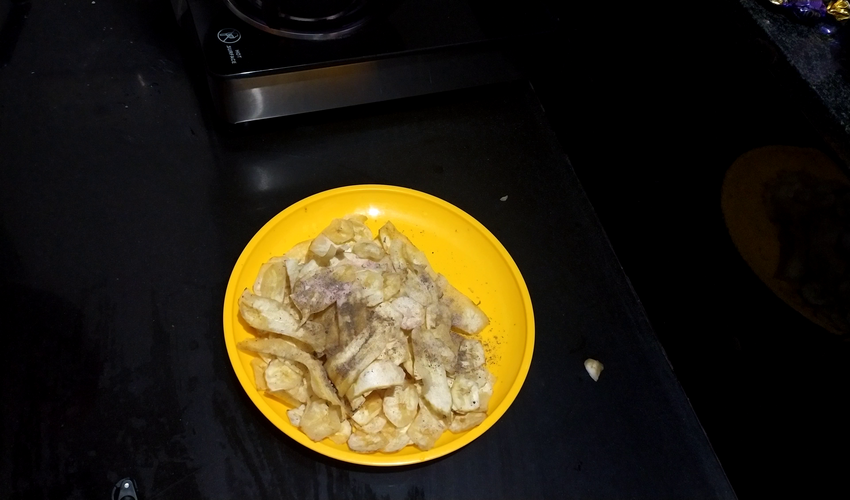 Homemade Banana Chips | How To Make Banana Chips/Wafers