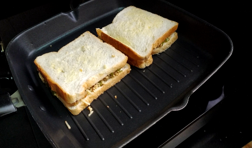 Paneer Grilled Sandwich Recipe
