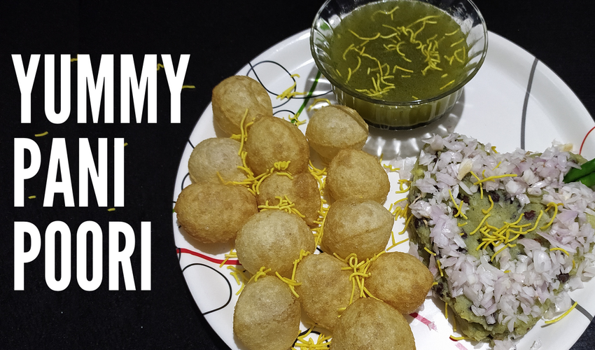 Homemade pani puri / golgappa / puchka recipe