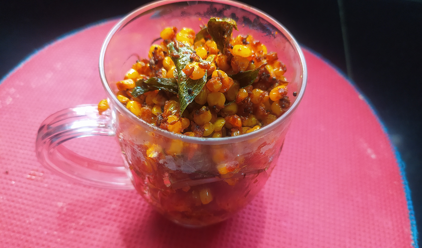 How to make Sweet Corn Chivda Recipe