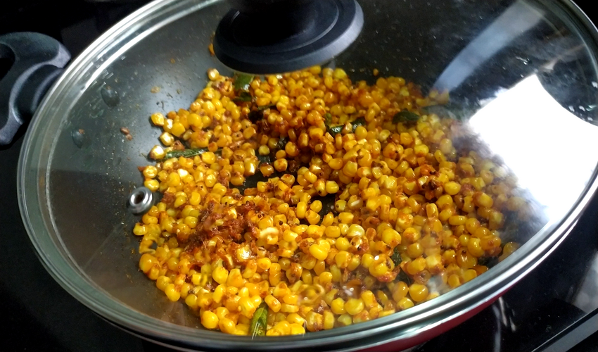 How to make Sweet Corn Chivda Recipe