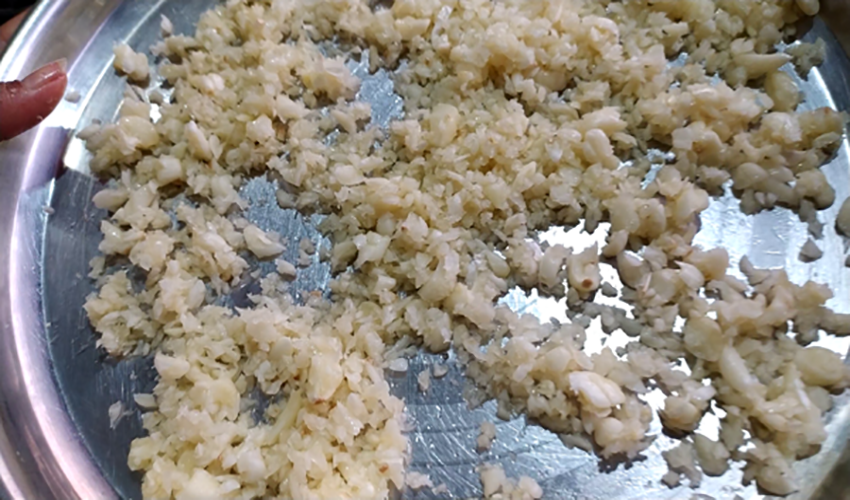Homemade garlic Powder 