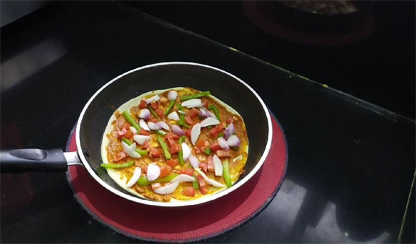 Thin Crust Pizza | Pizza Dough Recipe | Crust Pizza On Tawa