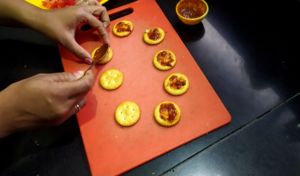 Monaco Pizza Bites | Mini Monaco Pizza Bites Recipe