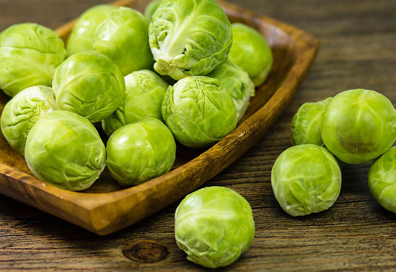 BRUSSELS SPROUTS has Folic Acid it is Survivor of Our Body