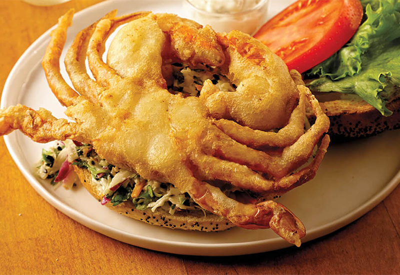 CRAB- the best food source of Vitamin B12
