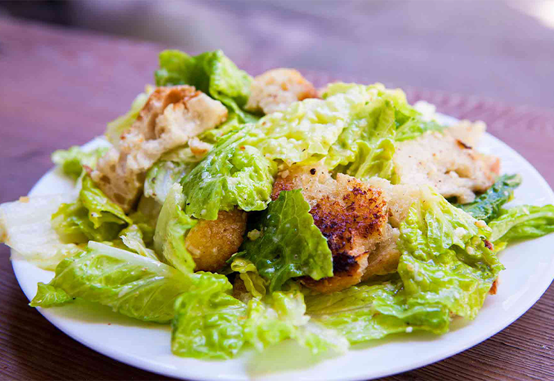 Caeser Salad - foods that start with C