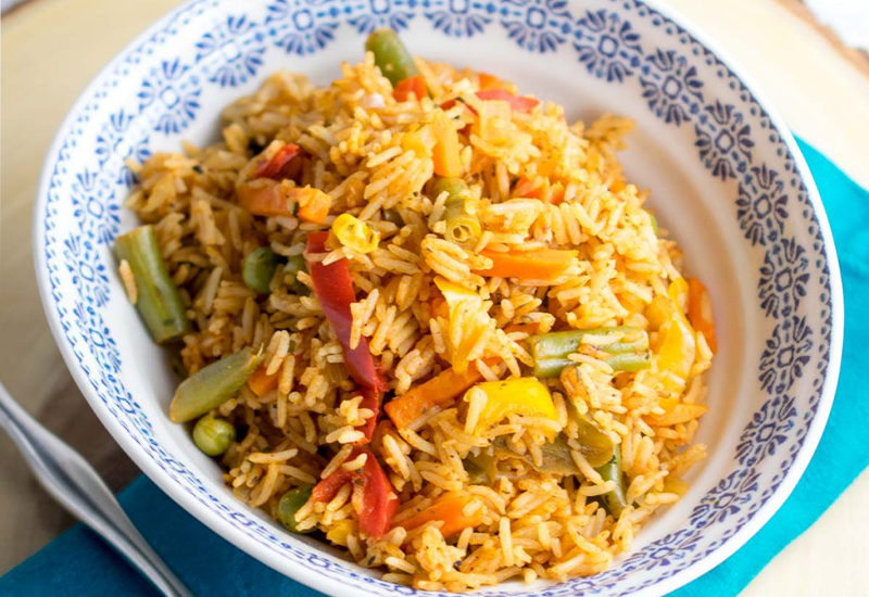 Cajun Rice - foods that start with C