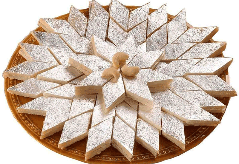 Kaju katli - Healthy 12 foods that start with K