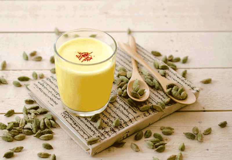 Kesar badam milk - Healthy 12 foods that start with K