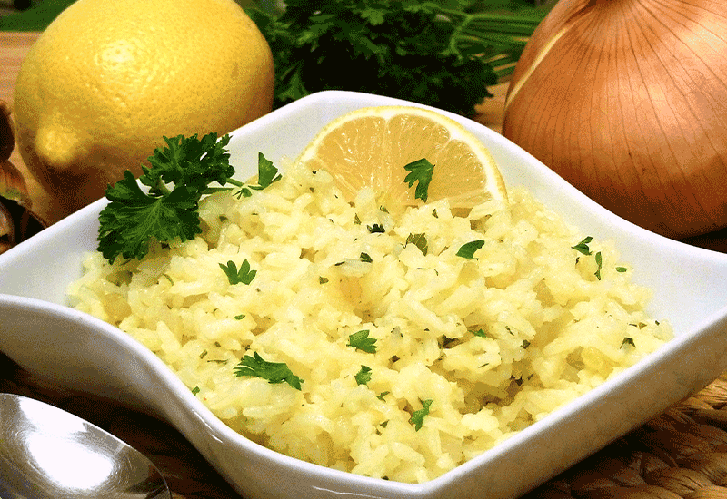 LEMON RICE -Healthy 11 foods that start with L