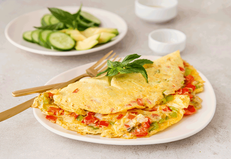 Omelet - Healthy 11 Foods That Start With O
