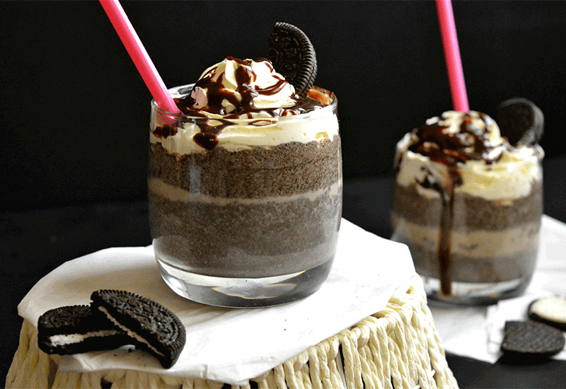 Oreo milkshake - Healthy 11 Foods That Start With O