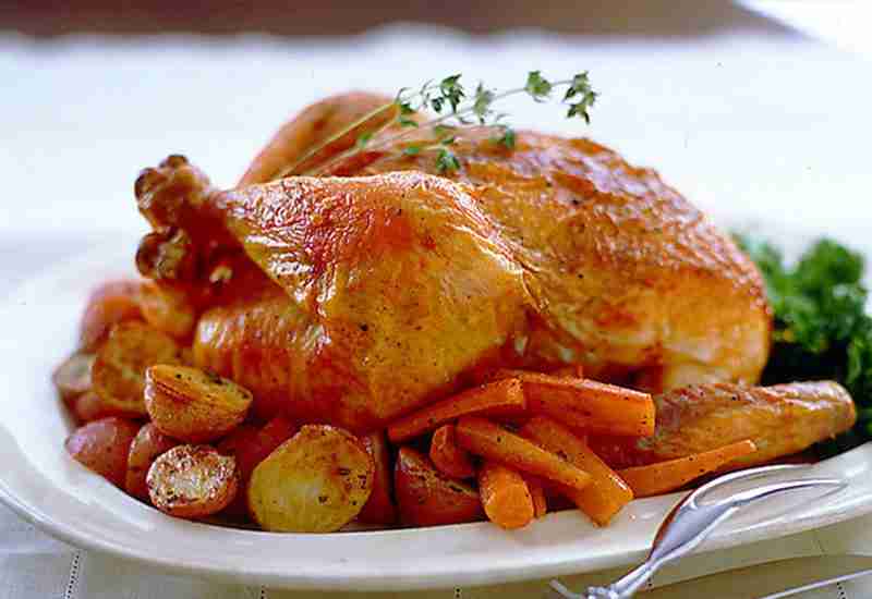 ROASTED CHICKEN - Healthy 6 foods that start with R