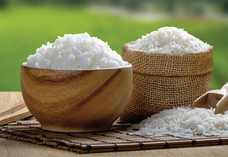 WHITE RICE has Folic Acid it is Survivor of Our Body