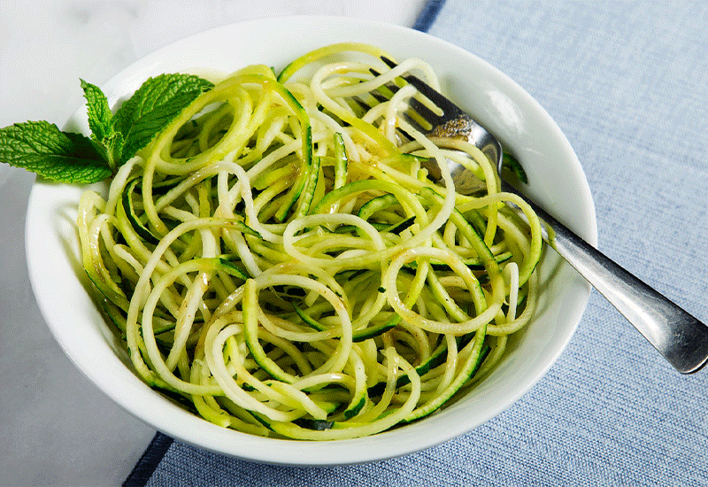 Zoodles - Healthy 6 foods that start with Z