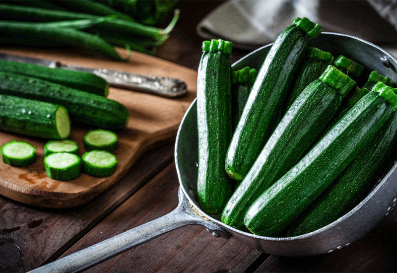 Zucchini - Healthy 6 foods that start with Z