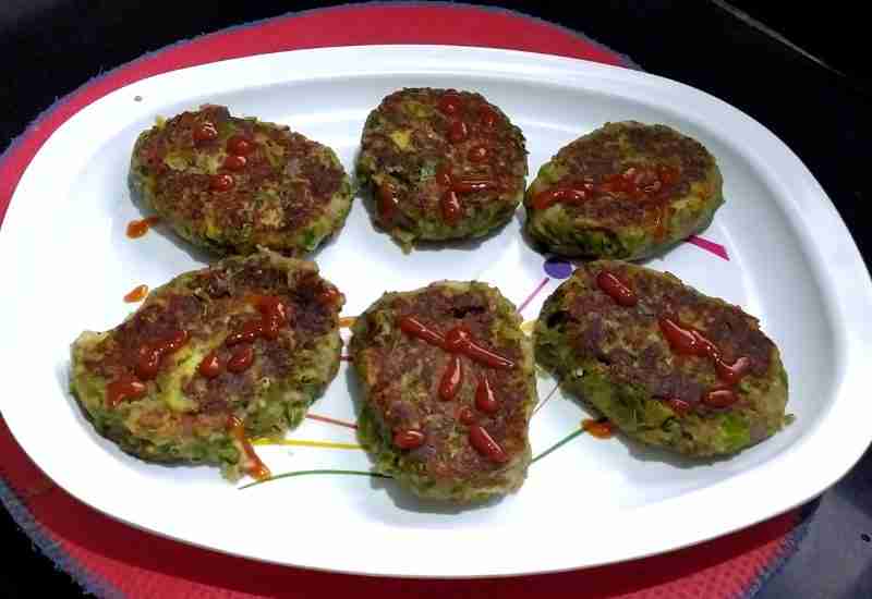 French Beans Patties | Green Beans Patty | Vegetable Cutlet
