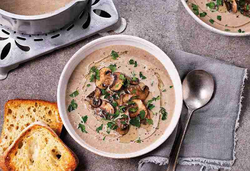 Mushroom soup -Winter Soup Recipes To Keep You Warm